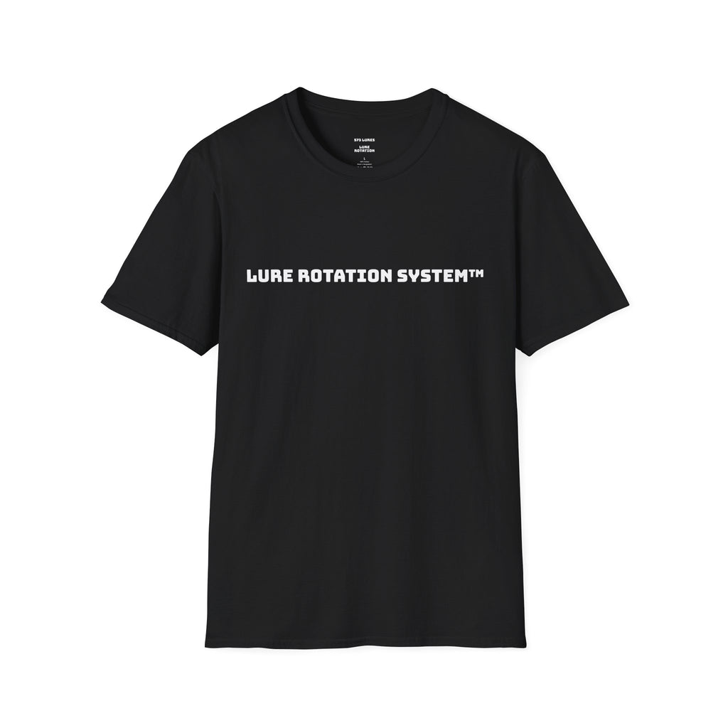 Fishing T-Shirt — "Don't Marry One Lure" Lure Rotation System Graphic Tee