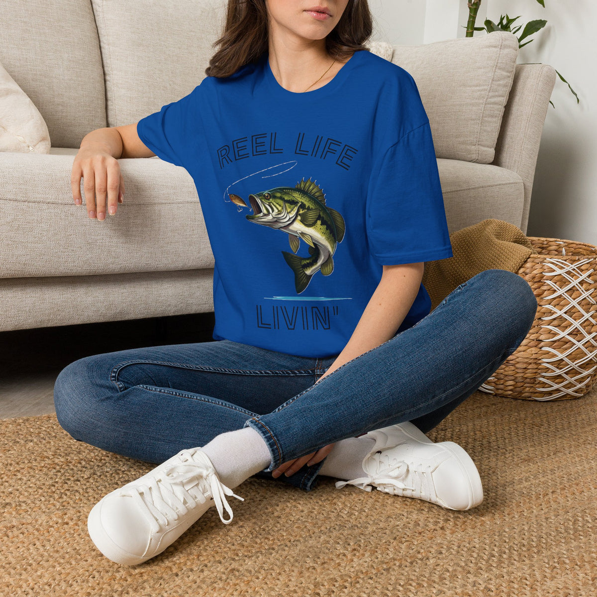 T-Shirt "Reel Life Livin!"