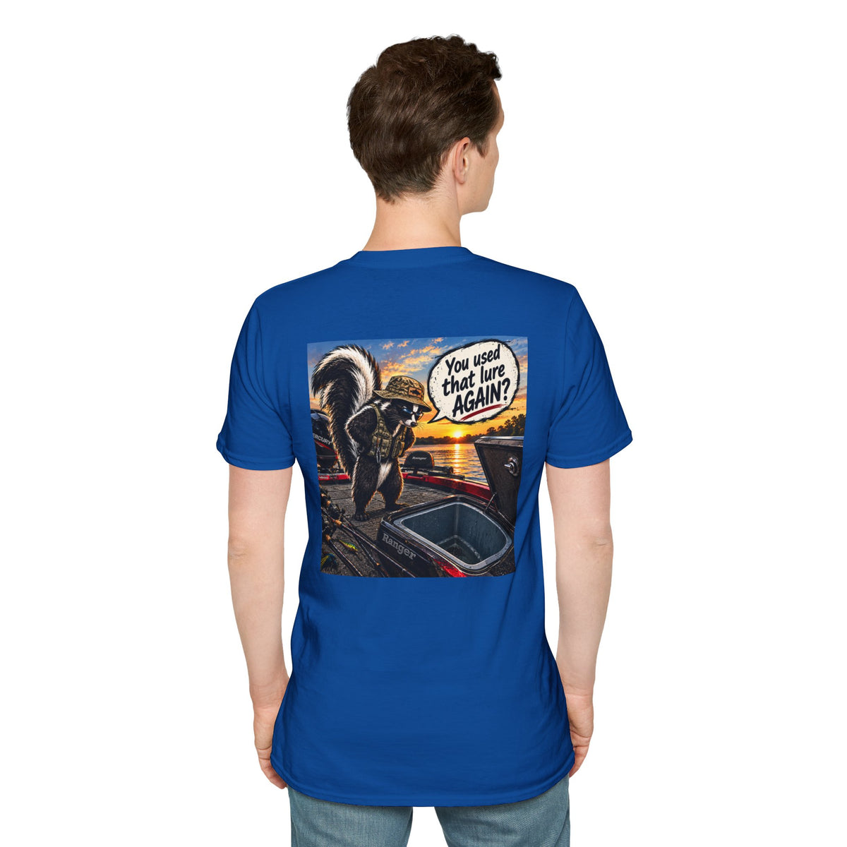 T-Shirt The Skunk, You Used That Lure Again Fishing Graphic Tee