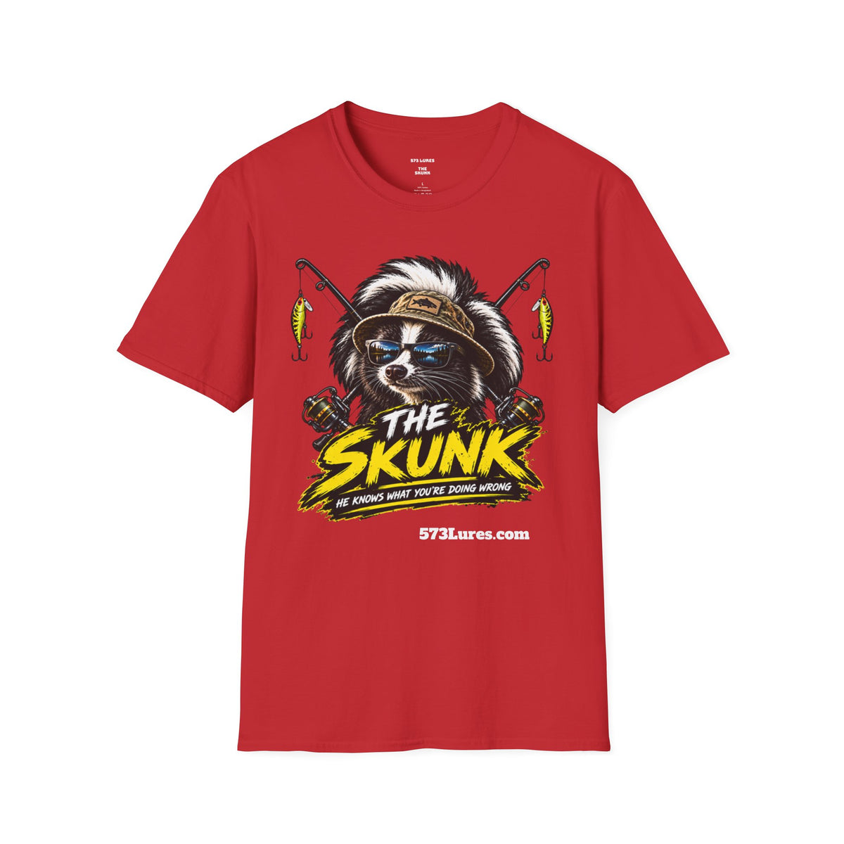 T-Shirt The Skunk, You Used That Lure Again Fishing Graphic Tee
