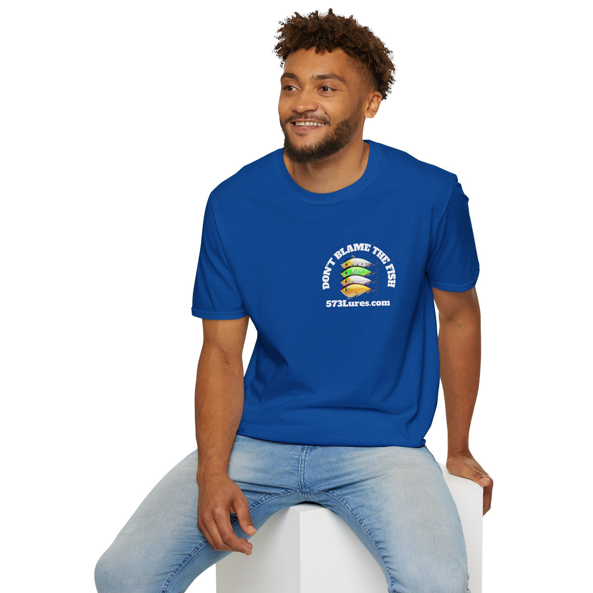 T‑Shirt Don't Blame The Fish, Change The Presentation Fishing Graphic Tee