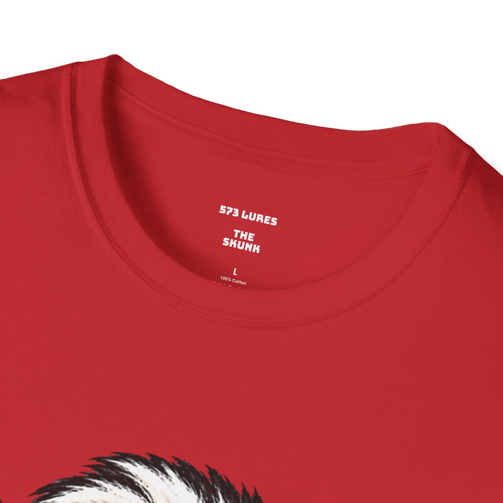 The Skunk Fishing T-Shirt — Retro Fishing Mascot Tee