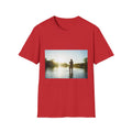 T-Shirt "Angler Sunset Silhouette"