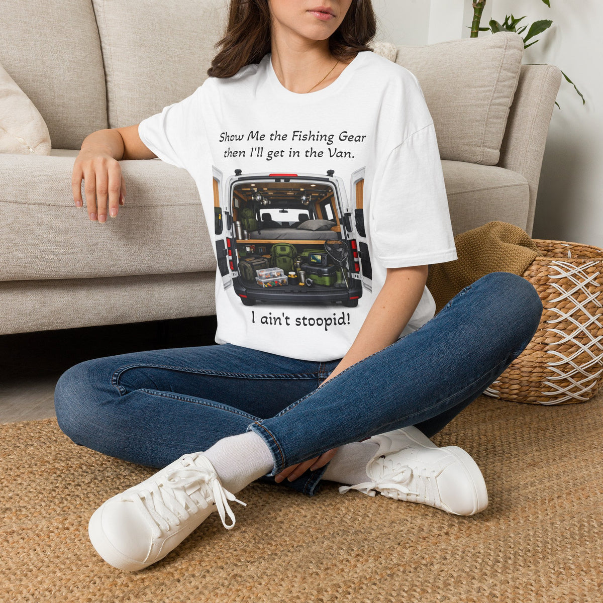 T‑Shirt — “I ain't stoopid!”