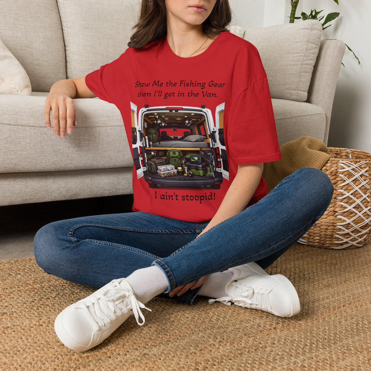 T‑Shirt — “I ain't stoopid!”