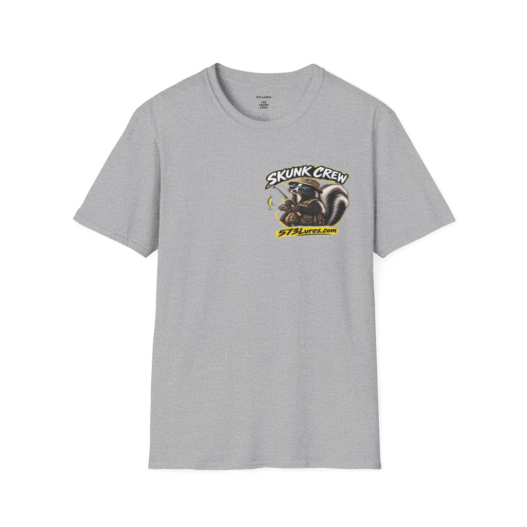 T‑Shirt The Skunk Crew, Never Get Skunked Again Fishing Graphic Tee