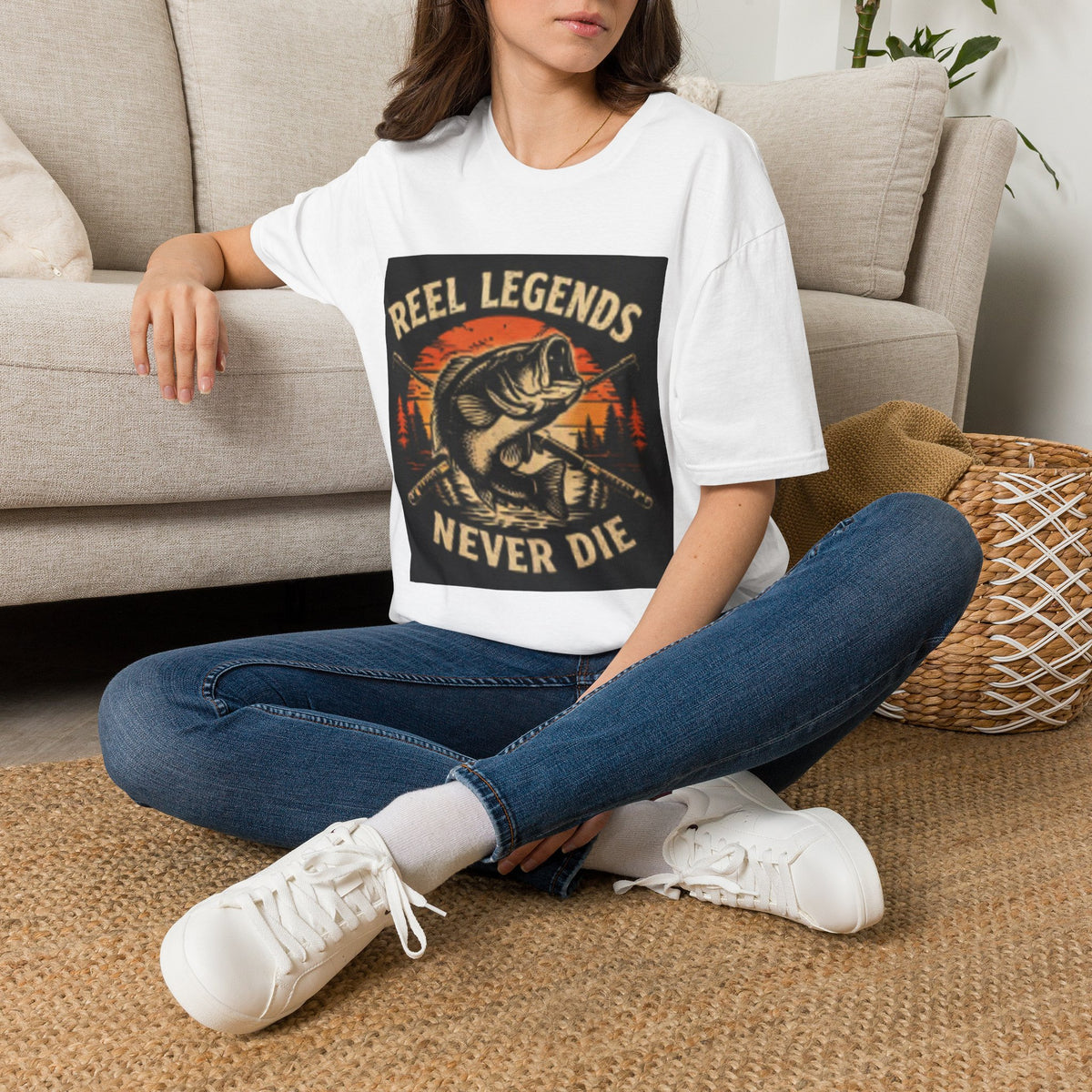 T-Shirt “Reel Legends Never Die”