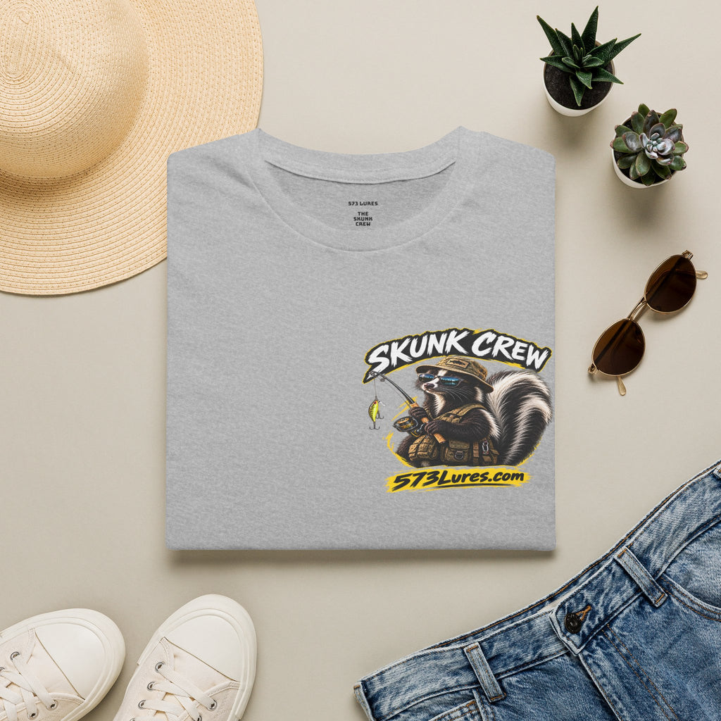 T‑Shirt The Skunk Crew, Never Get Skunked Again Fishing Graphic Tee