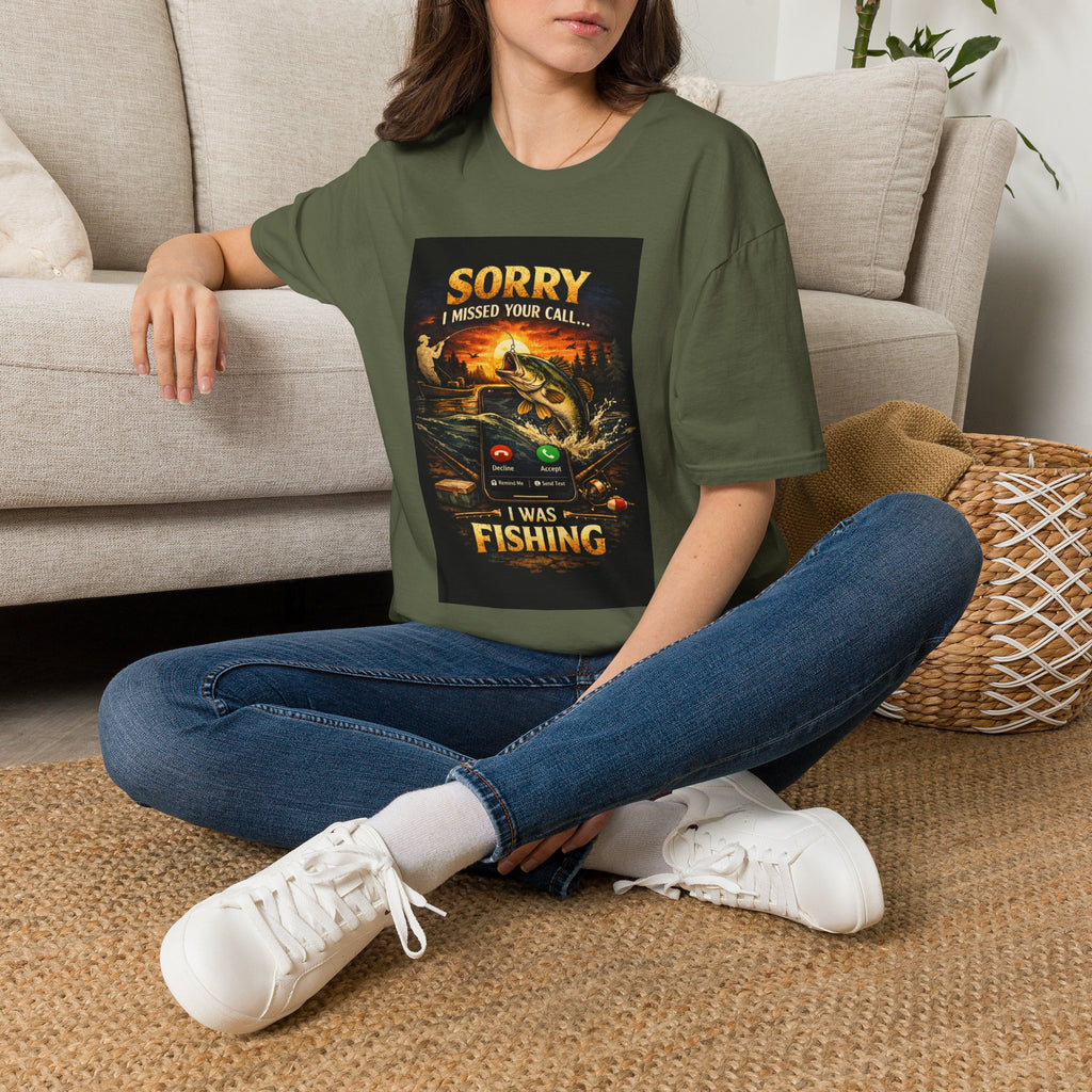 T-Shirt "Sorry I Missed Your Call"