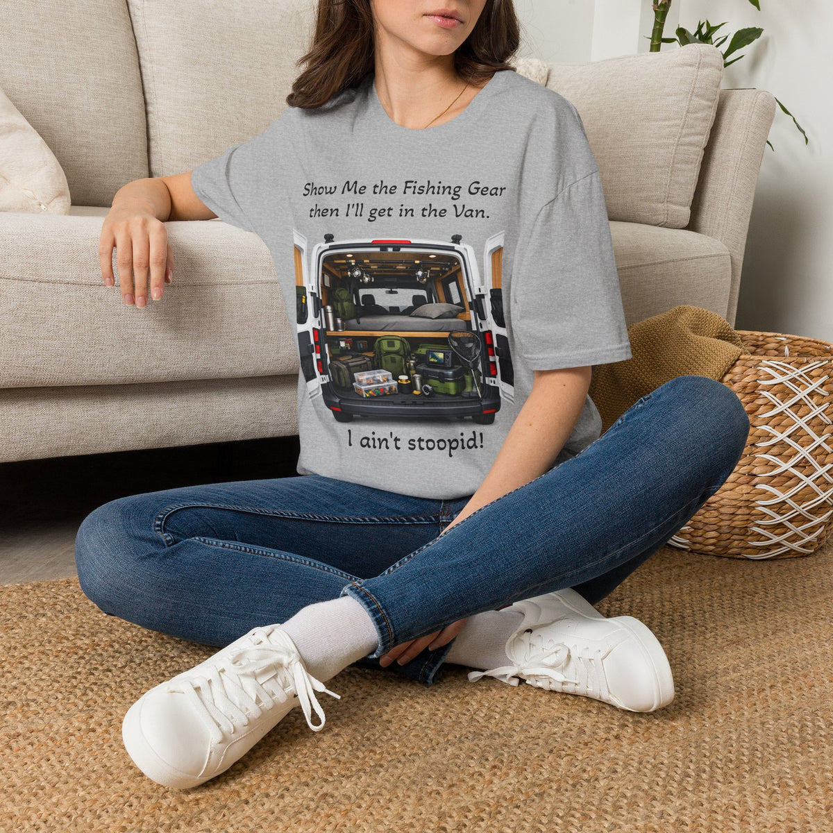 T‑Shirt — “I ain't stoopid!”