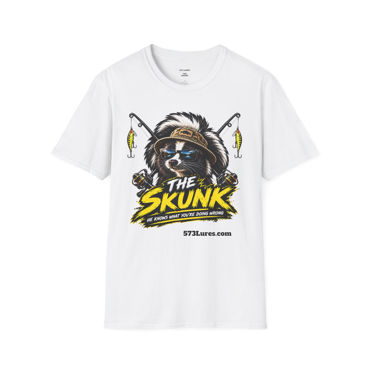 T-Shirt The Skunk, You Used That Lure Again Fishing Graphic Tee