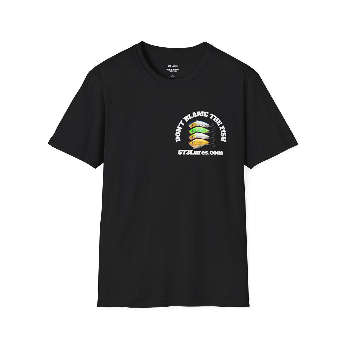 T‑Shirt Don't Blame The Fish, Change The Presentation Fishing Graphic Tee