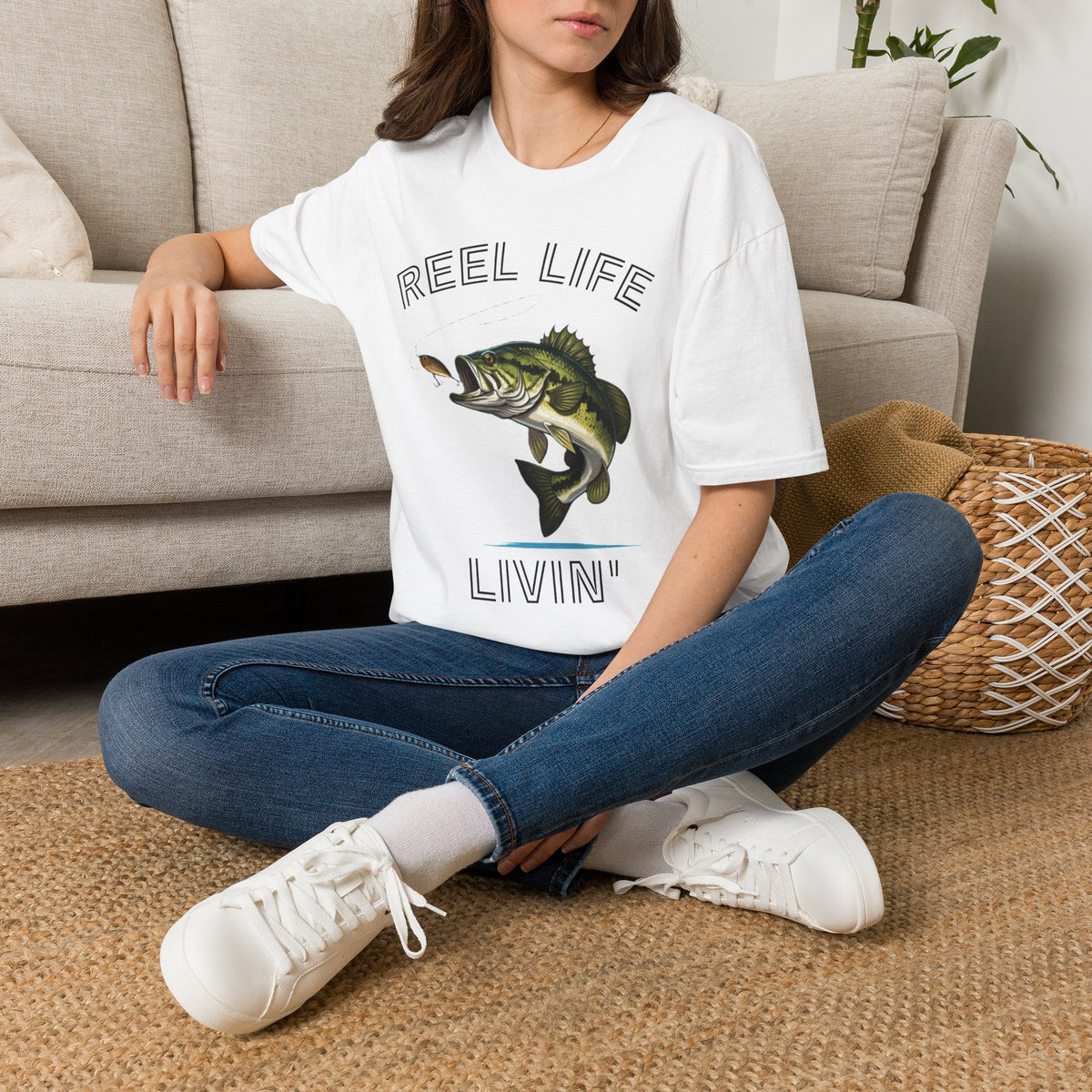 T-Shirt "Reel Life Livin!"