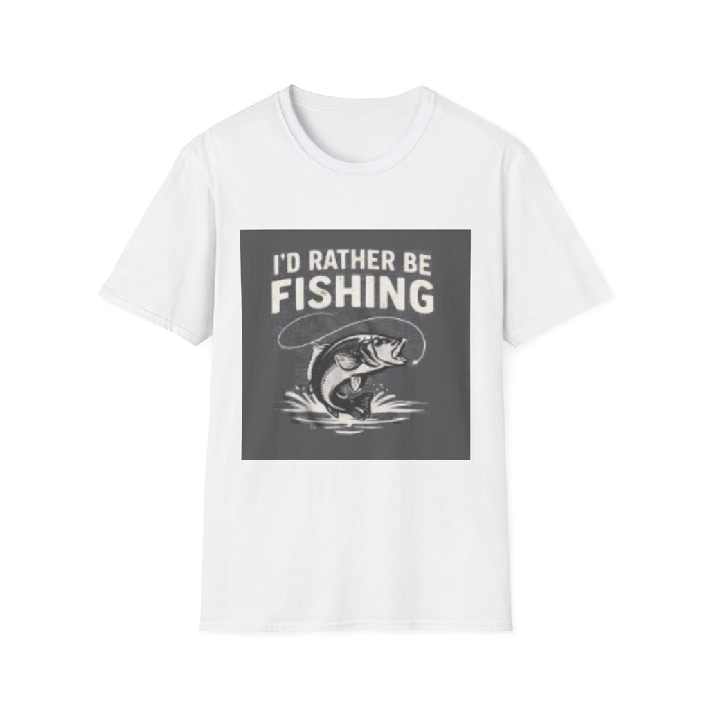T-Shirt "I'd Rather Be Fishing"