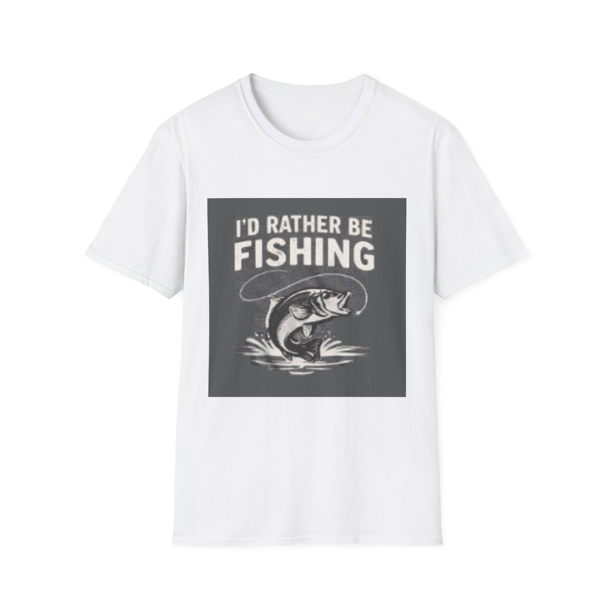 T-Shirt "I'd Rather Be Fishing"
