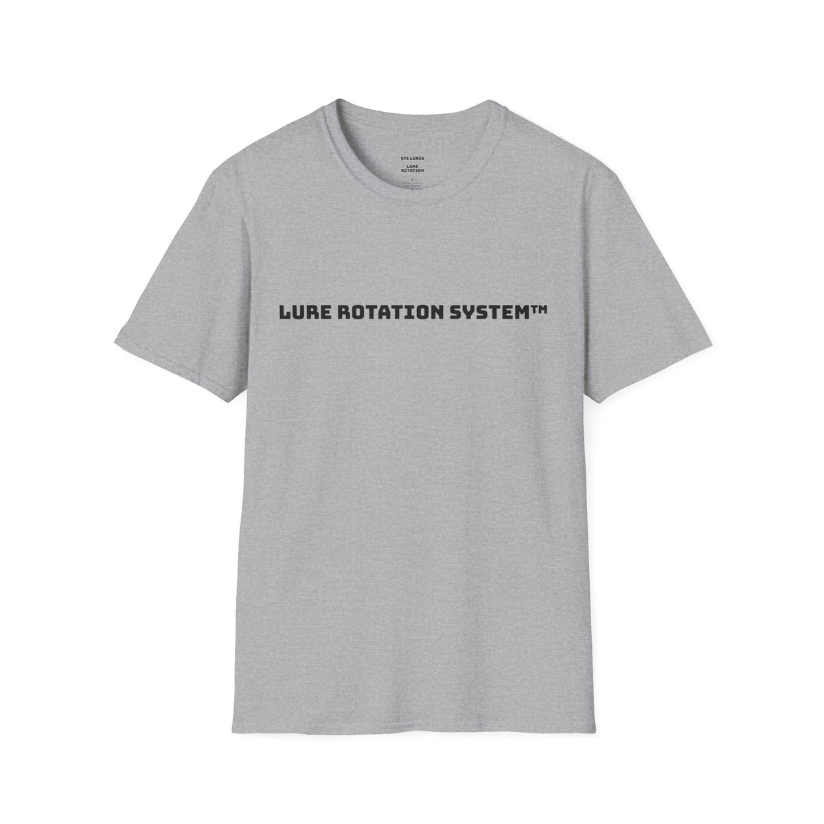 Fishing T-Shirt — "Don't Marry One Lure" Lure Rotation System Graphic Tee
