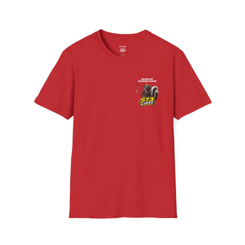 T-Shirt Never Get Skunked Again, Catch More Fish Fishing Graphic Tee