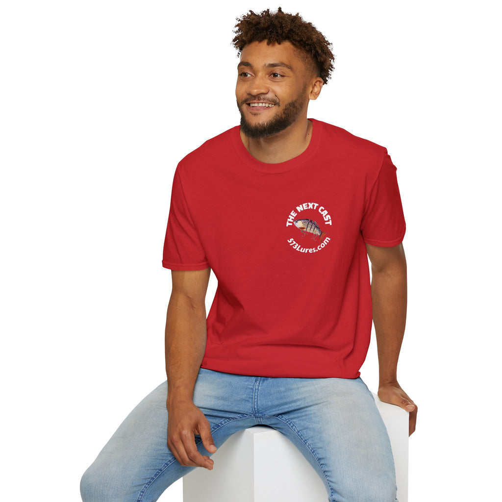T-Shirt The Next Cast, Could Be The One, Keep Casting Bass Fishing Graphic Tee
