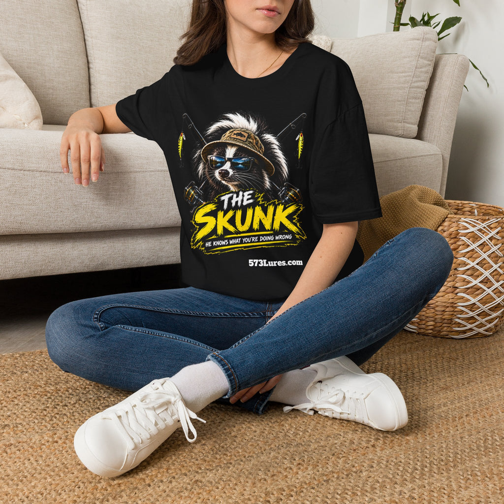 T-Shirt The Skunk, You Used That Lure Again Fishing Graphic Tee