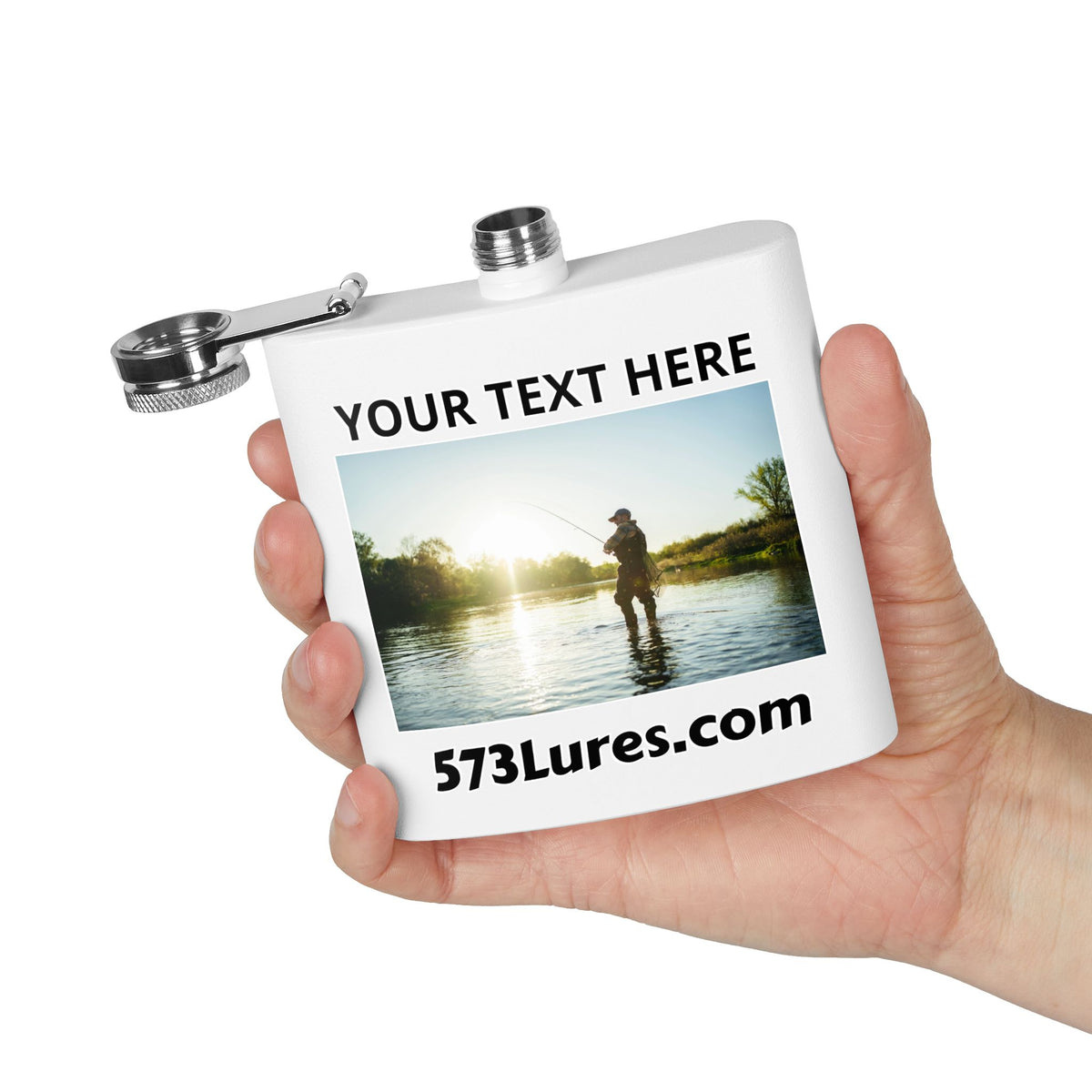 Flask Stainless Steel 6oz