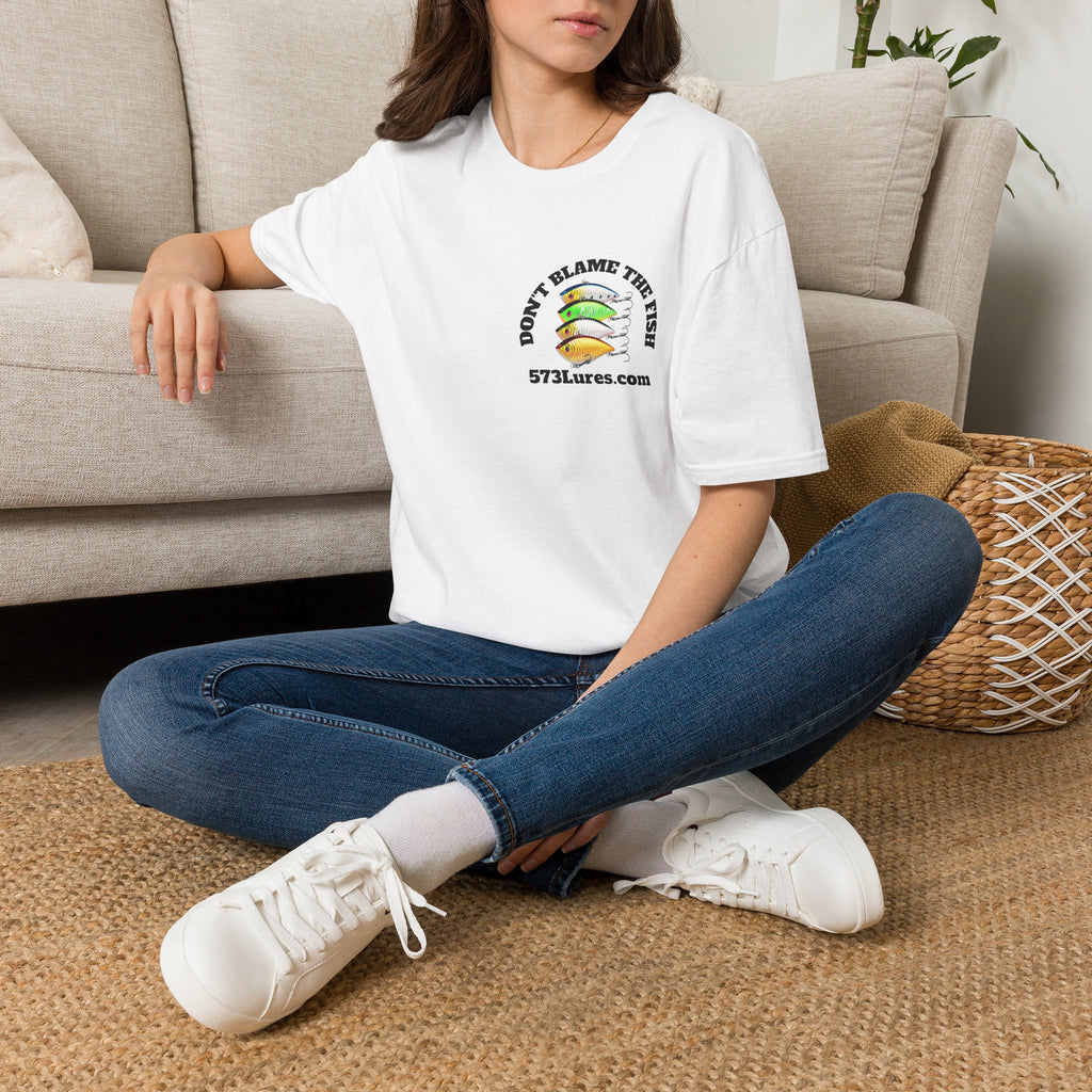 T‑Shirt Don't Blame The Fish, Change The Presentation Fishing Graphic Tee