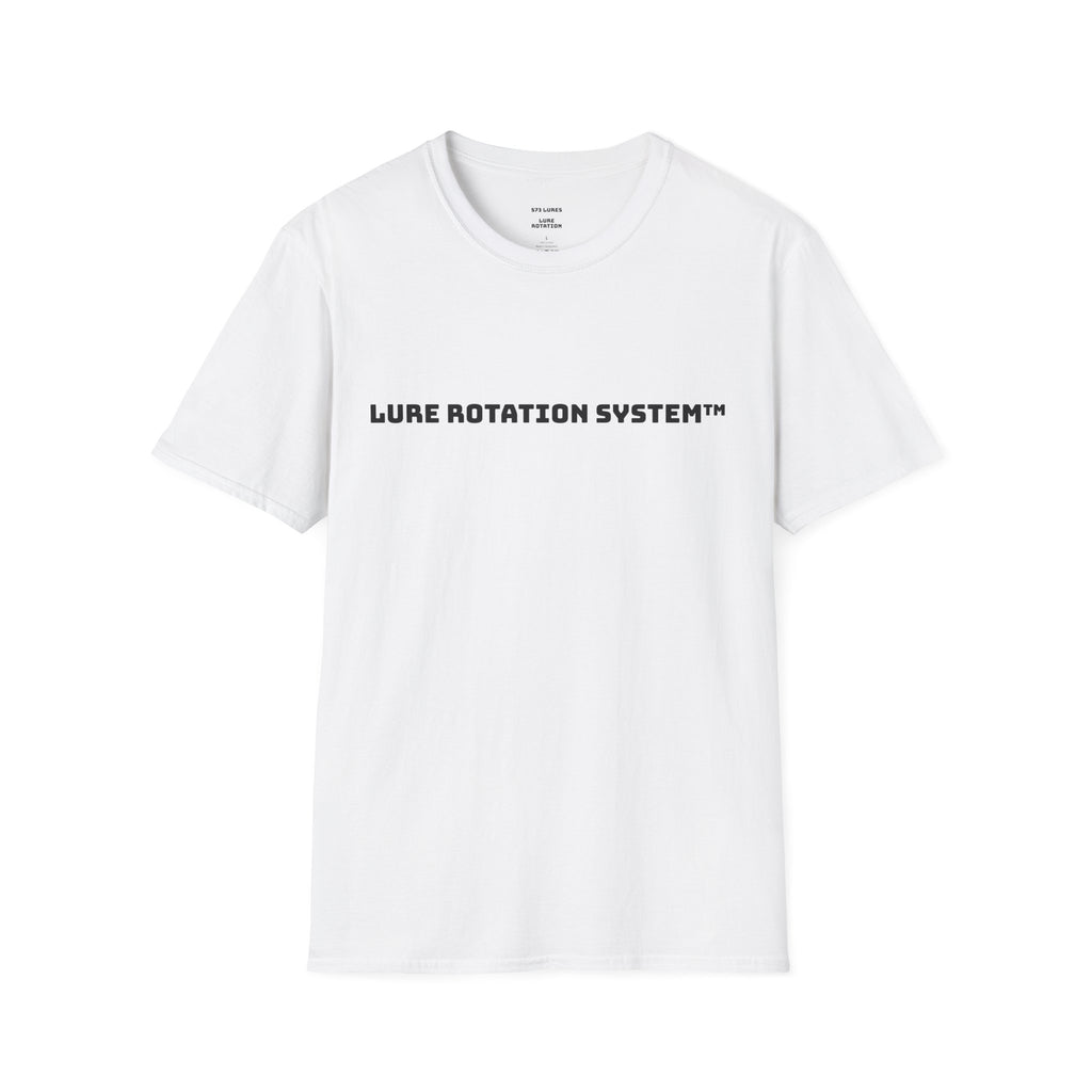 Fishing T-Shirt — "Don't Marry One Lure" Lure Rotation System Graphic Tee