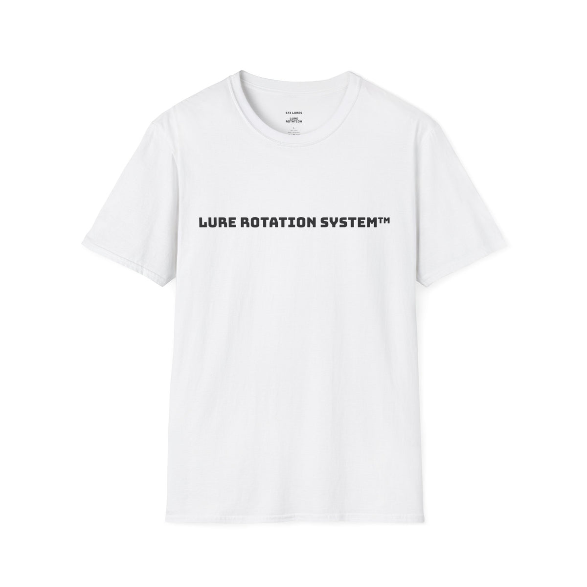 Fishing T-Shirt — "Don't Marry One Lure" Lure Rotation System Graphic Tee