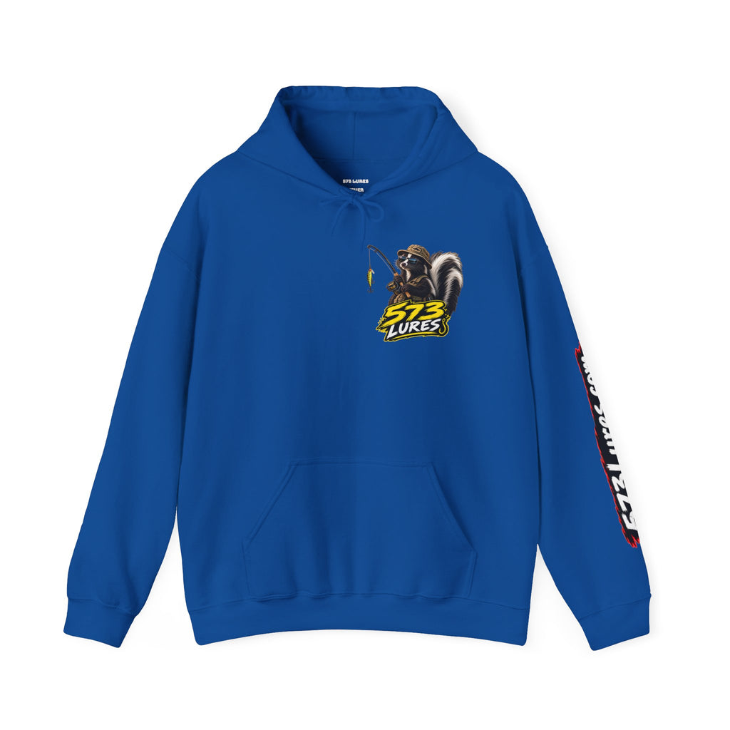 Hoodie Never Skunked Again, Catch More Fish Fishing Graphic Sweatshirt