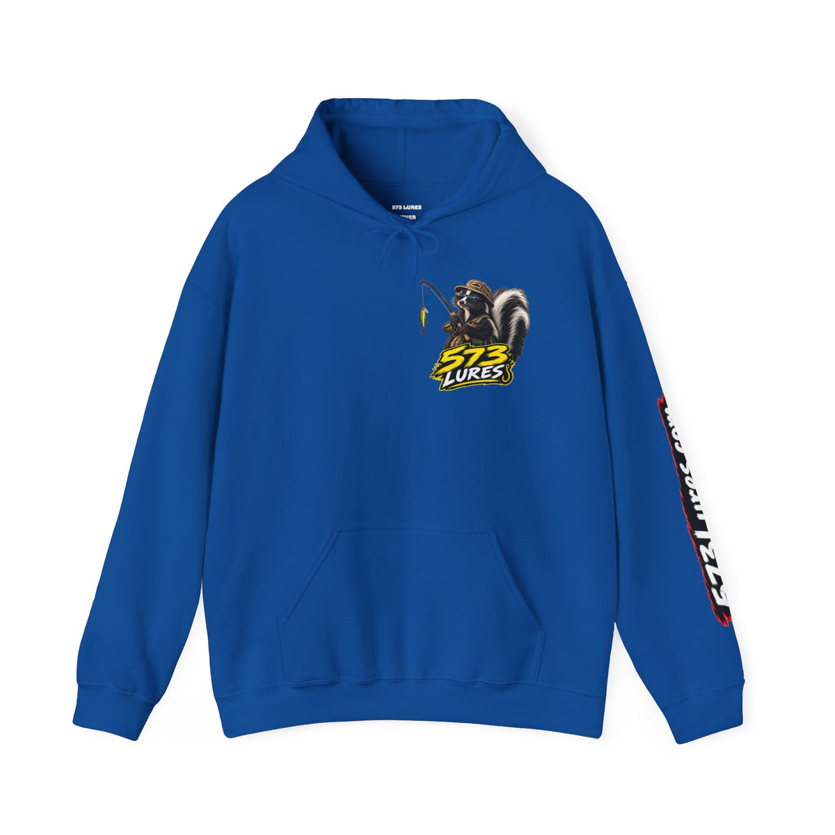 Hoodie Never Skunked Again, Catch More Fish Fishing Graphic Sweatshirt