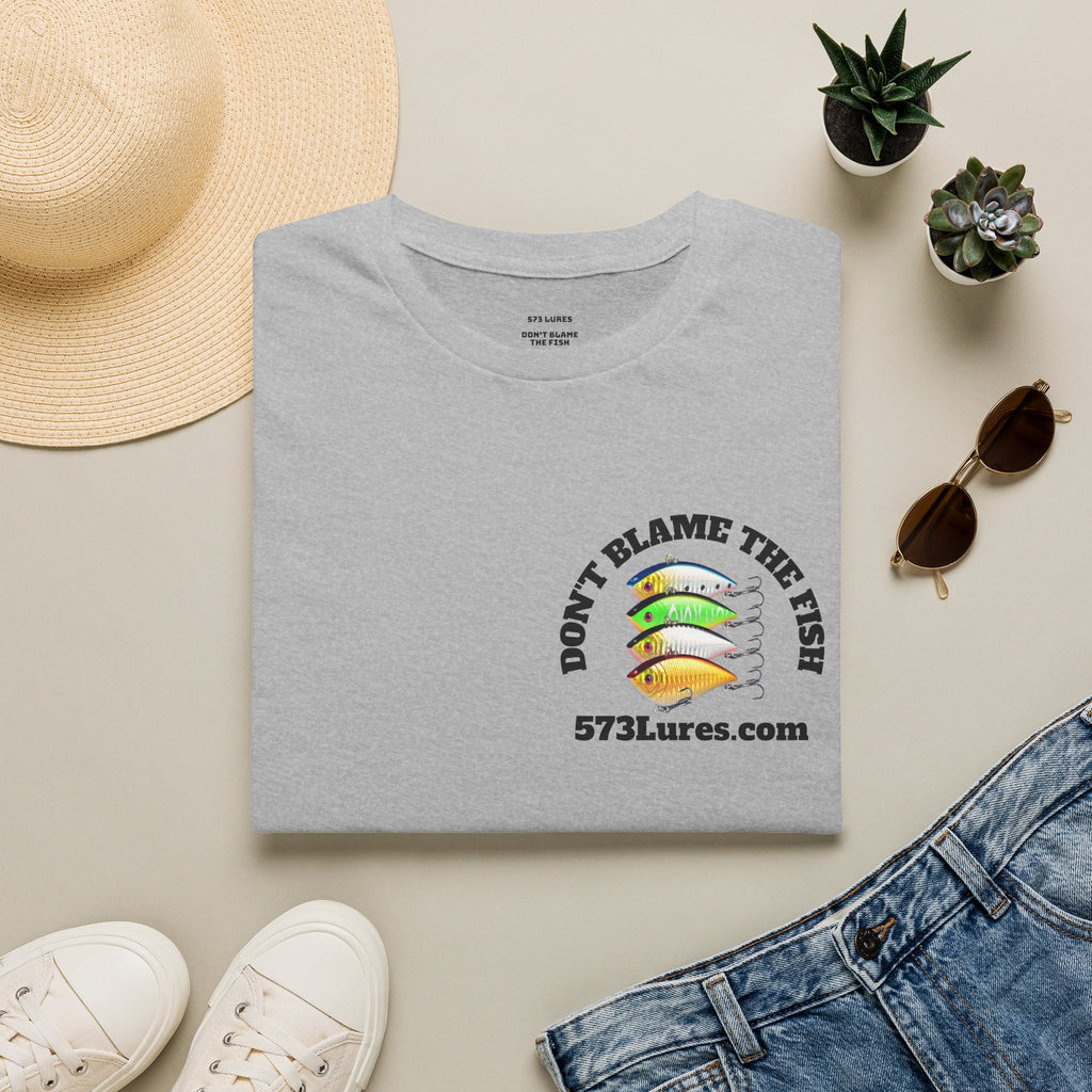 T‑Shirt Don't Blame The Fish, Change The Presentation Fishing Graphic Tee
