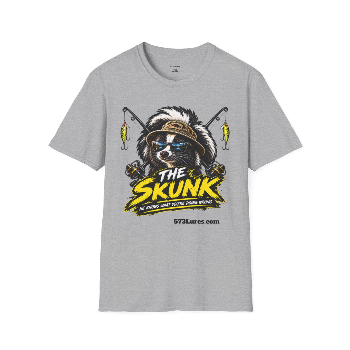 T-Shirt The Skunk, You Used That Lure Again Fishing Graphic Tee