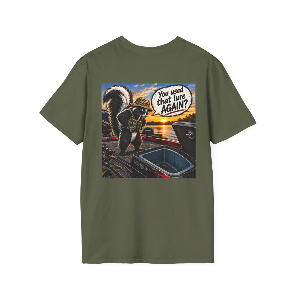 T-Shirt The Skunk, You Used That Lure Again Fishing Graphic Tee