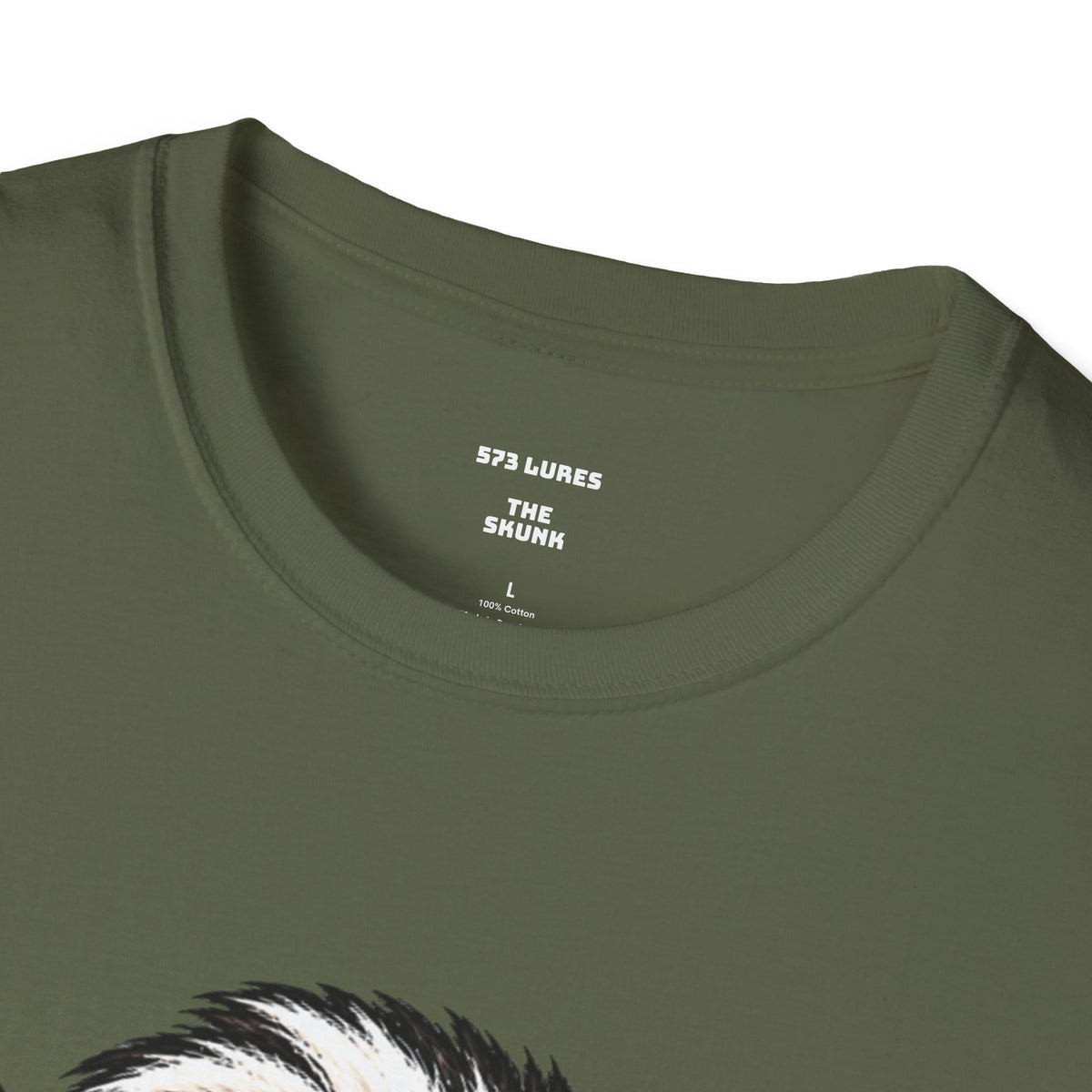 The Skunk Fishing T-Shirt — Retro Fishing Mascot Tee