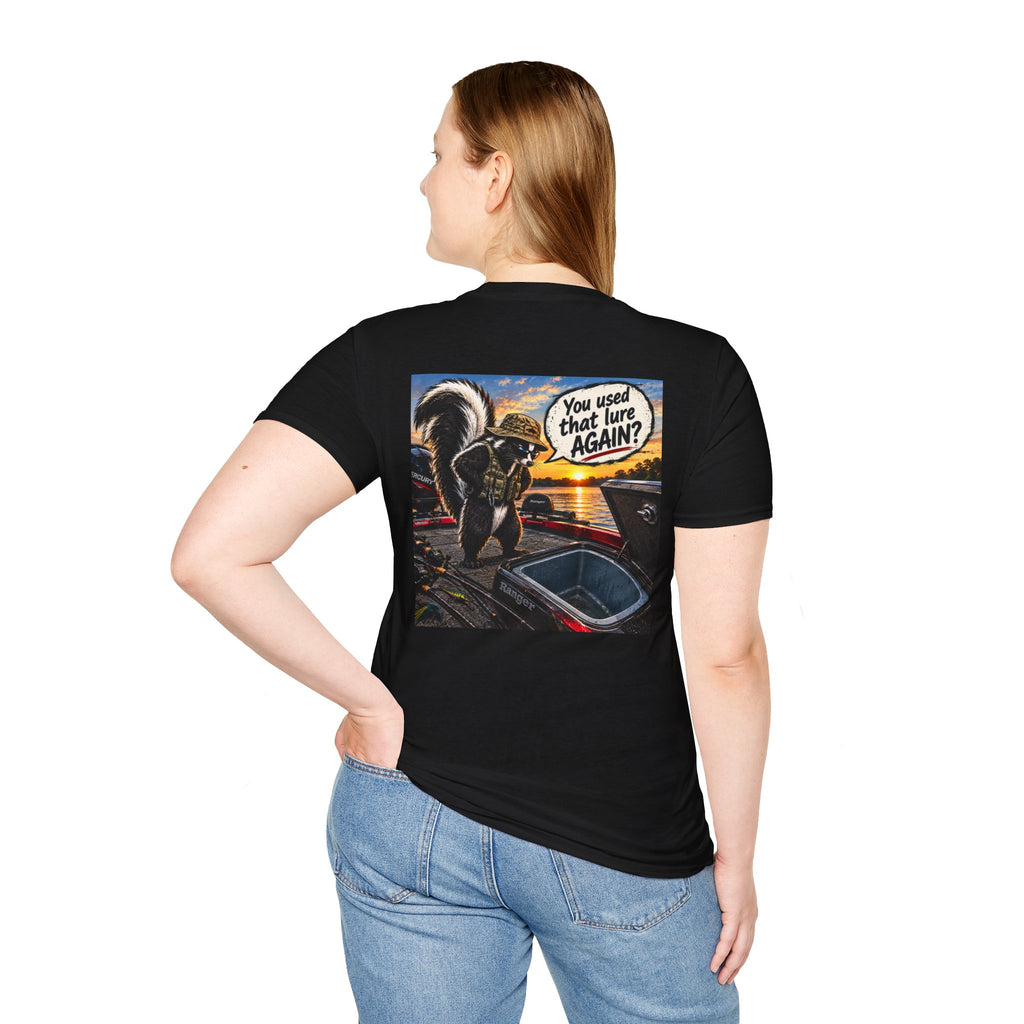 T-Shirt The Skunk, You Used That Lure Again Fishing Graphic Tee