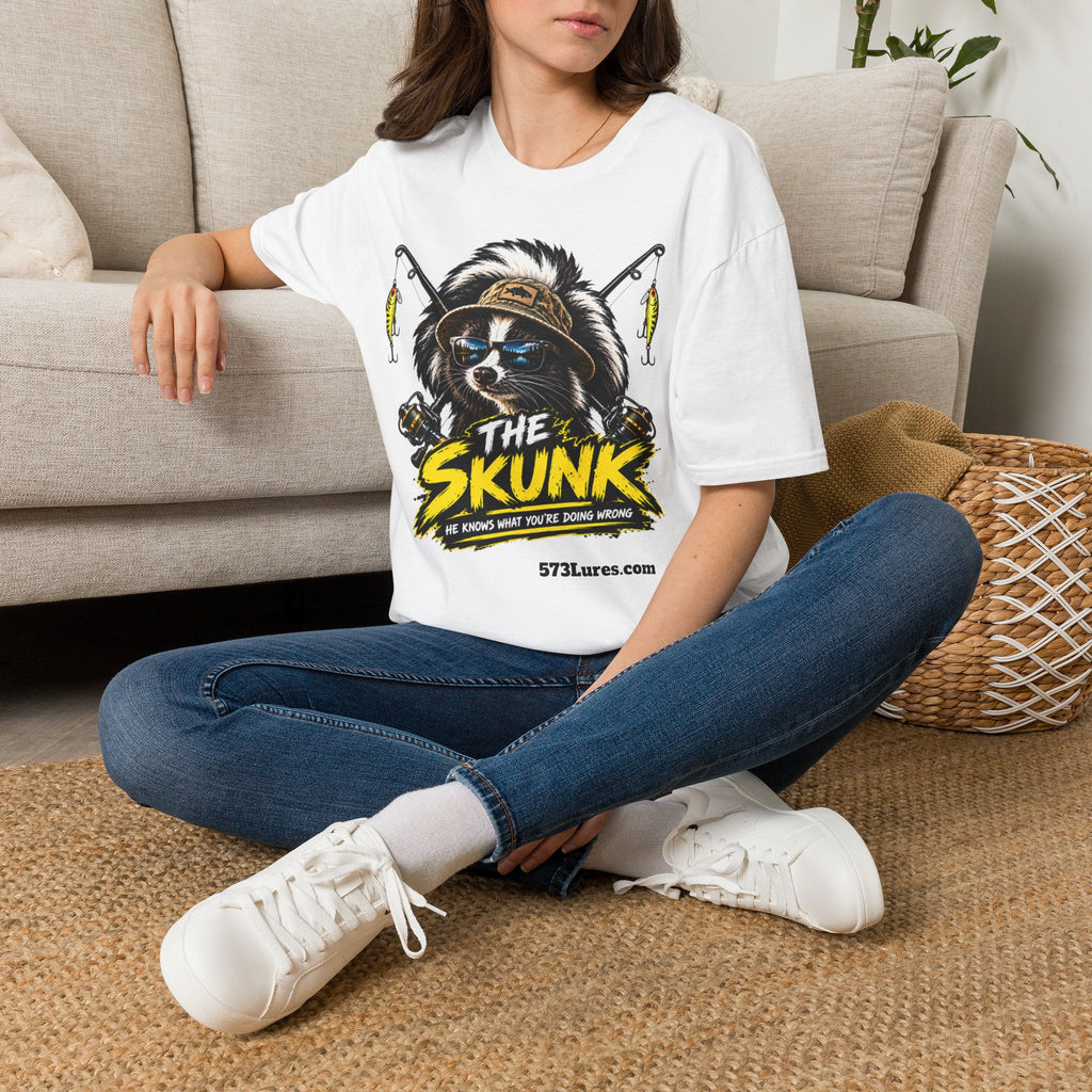 T-Shirt The Skunk, You Used That Lure Again Fishing Graphic Tee