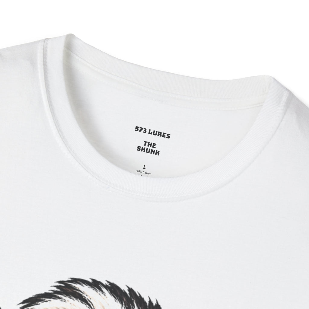 The Skunk Fishing T-Shirt — Retro Fishing Mascot Tee