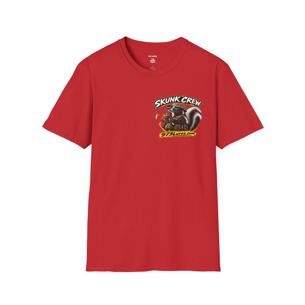 T‑Shirt The Skunk Crew, Never Get Skunked Again Fishing Graphic Tee