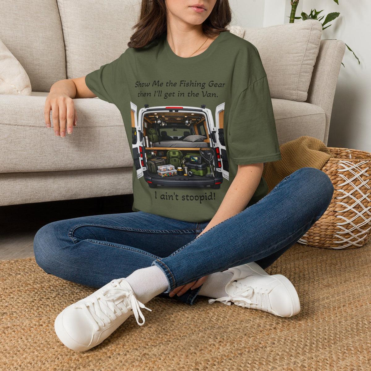T‑Shirt — “I ain't stoopid!”