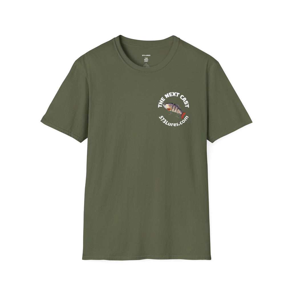 T-Shirt The Next Cast, Could Be The One, Keep Casting Bass Fishing Graphic Tee
