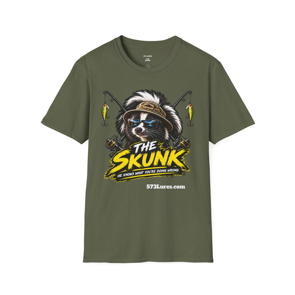 T-Shirt The Skunk, You Used That Lure Again Fishing Graphic Tee