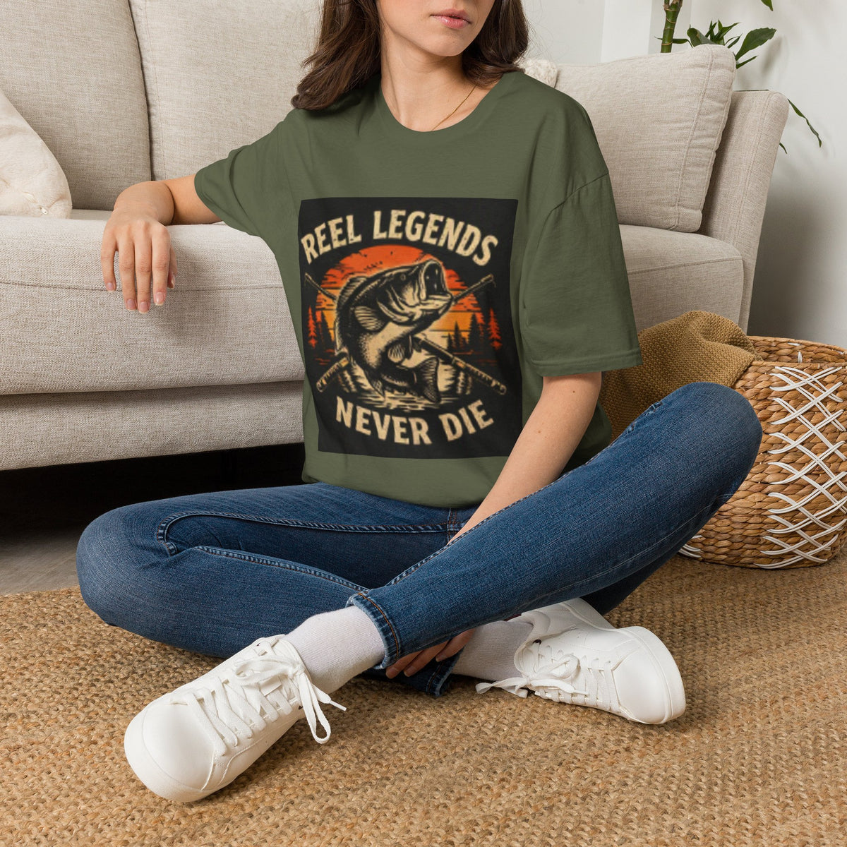 T-Shirt “Reel Legends Never Die”