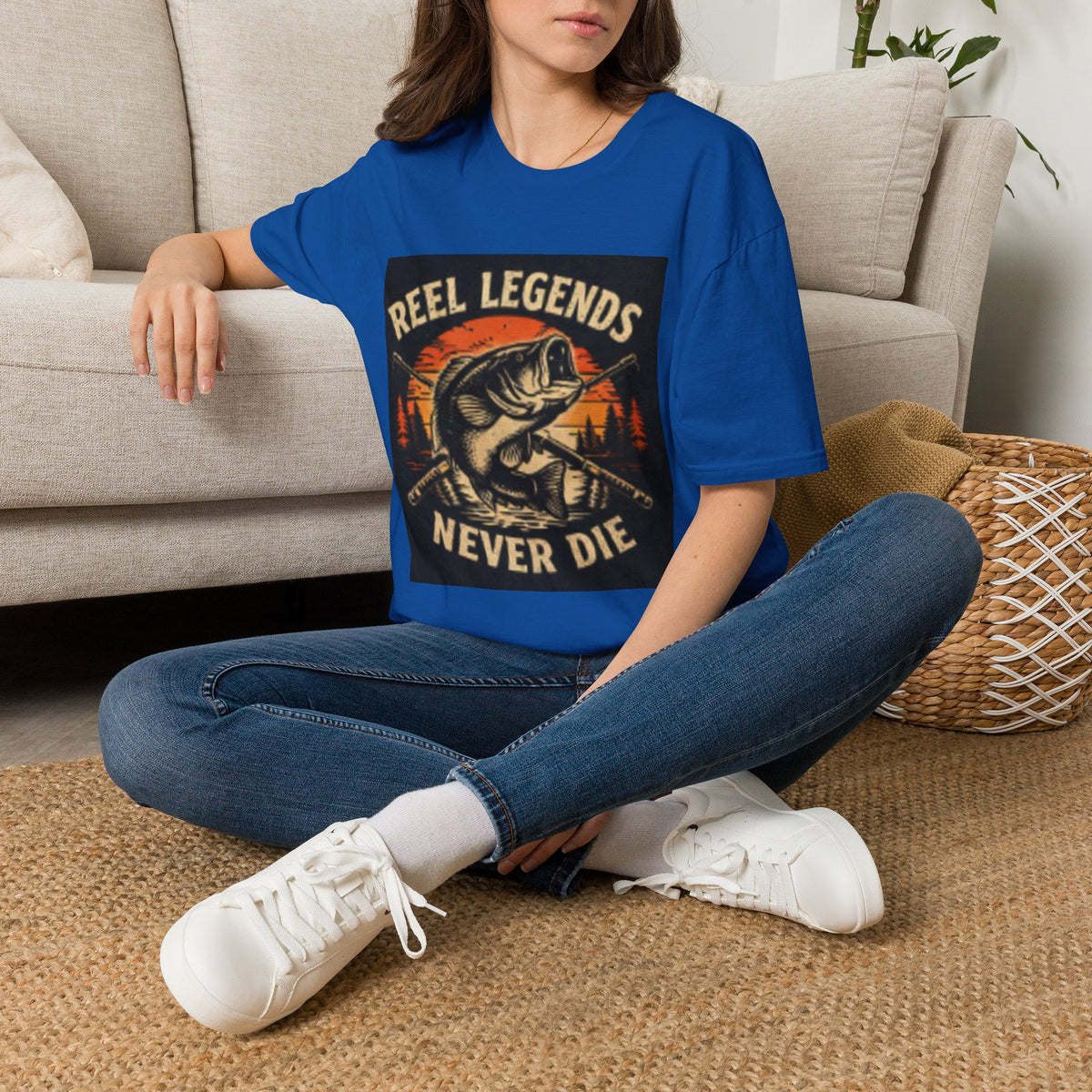 T-Shirt “Reel Legends Never Die”