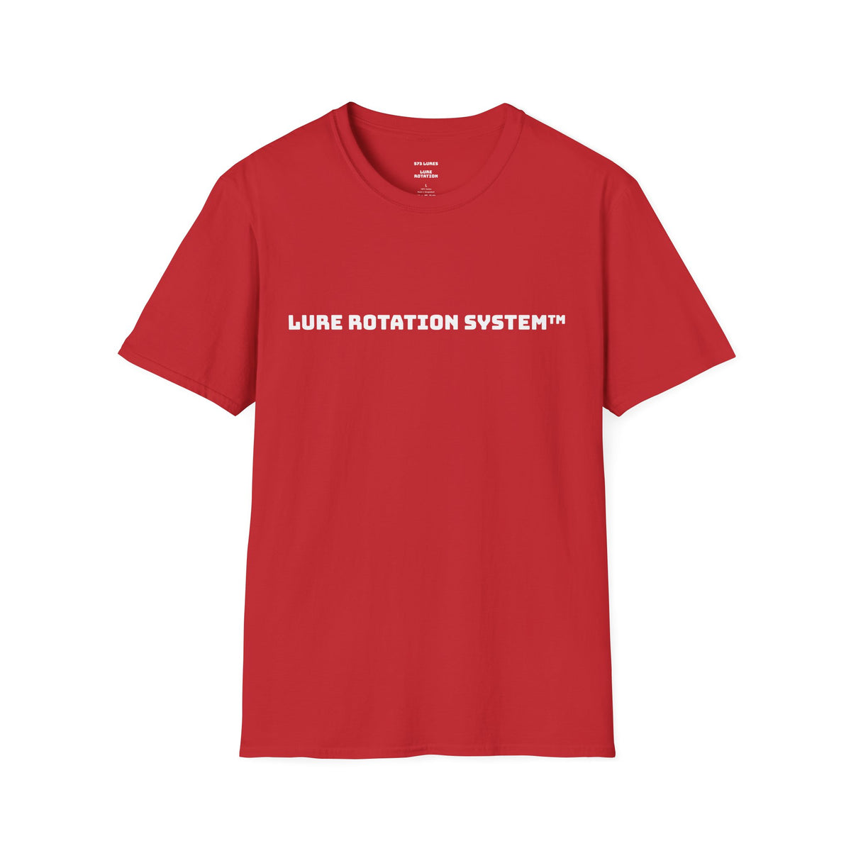 Fishing T-Shirt — "Don't Marry One Lure" Lure Rotation System Graphic Tee