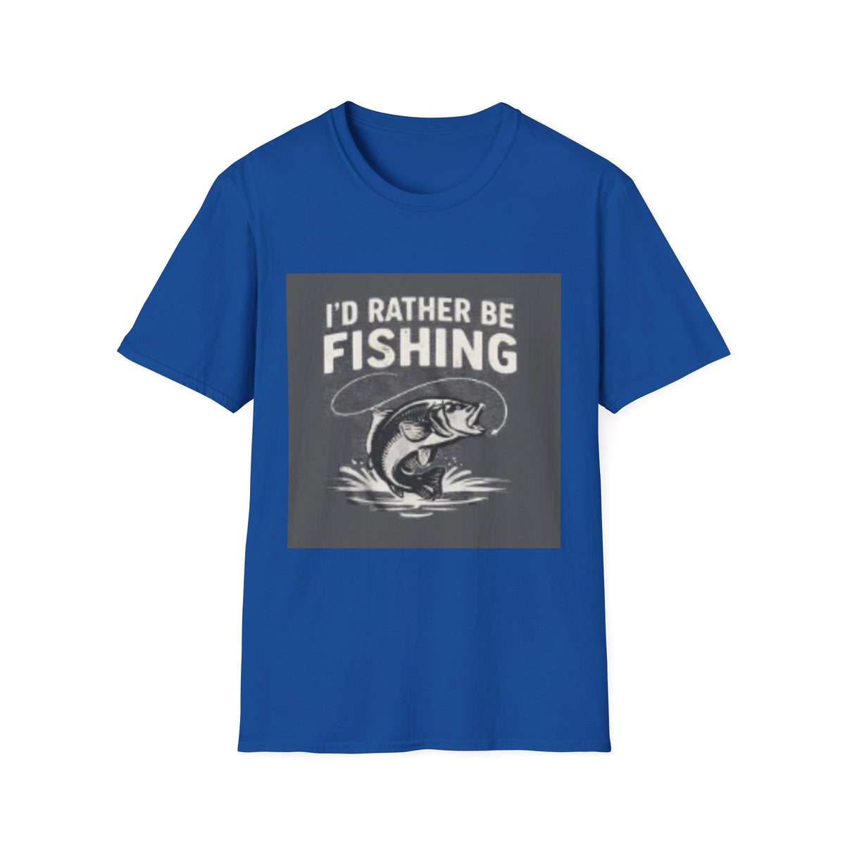 T-Shirt "I'd Rather Be Fishing"