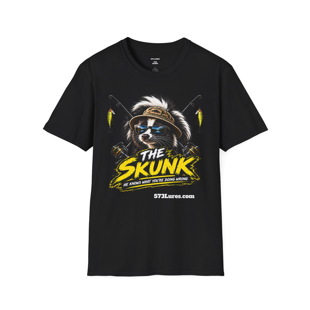 T-Shirt The Skunk, You Used That Lure Again Fishing Graphic Tee