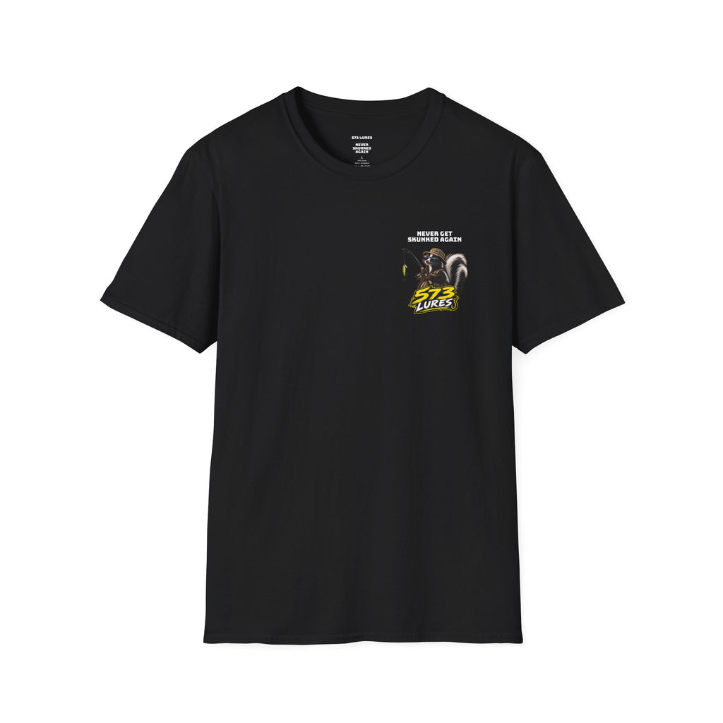 T-Shirt Never Get Skunked Again, Catch More Fish Fishing Graphic Tee