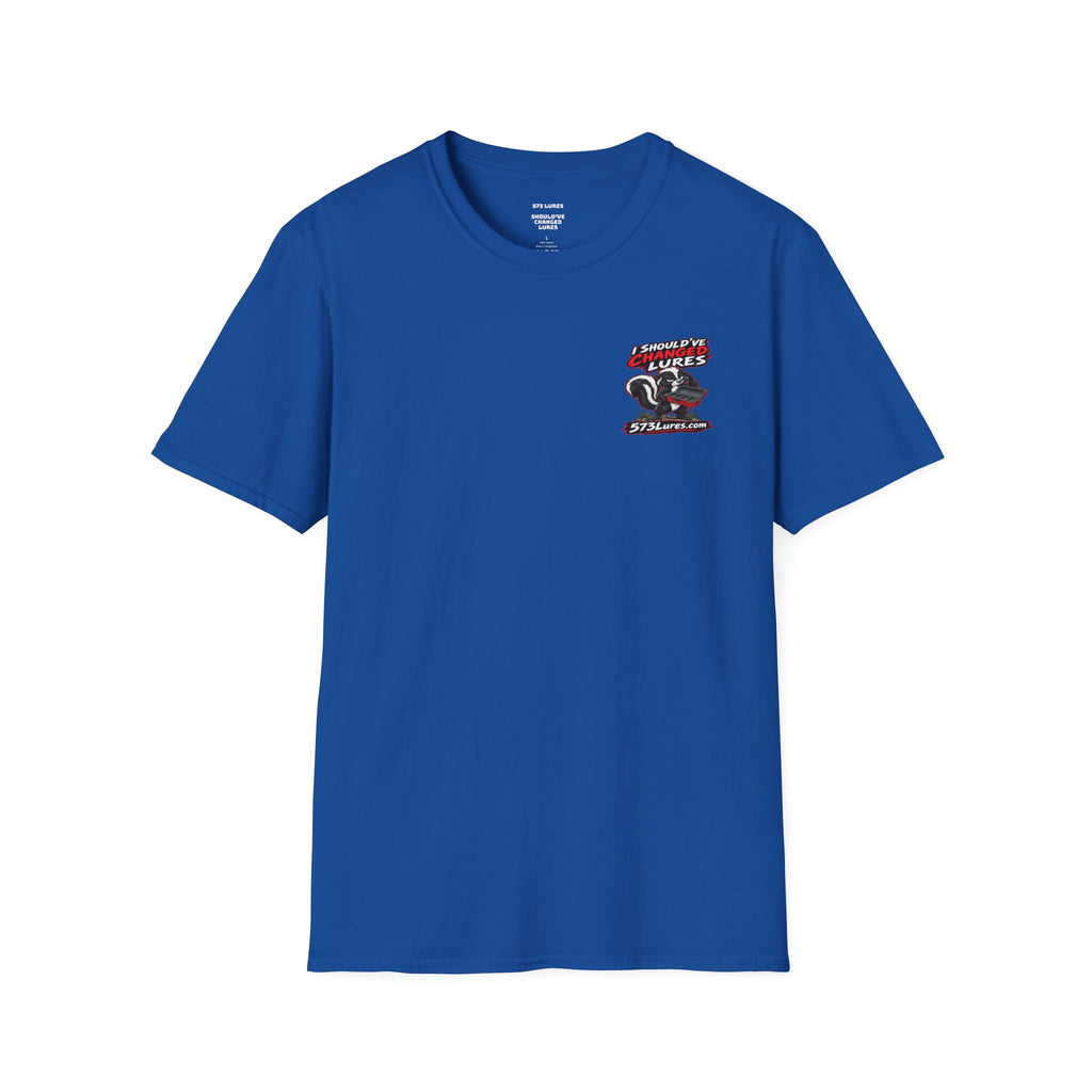 T-Shirt I Should've Changed Lures, The Skunk Knows Fishing Graphic Tee