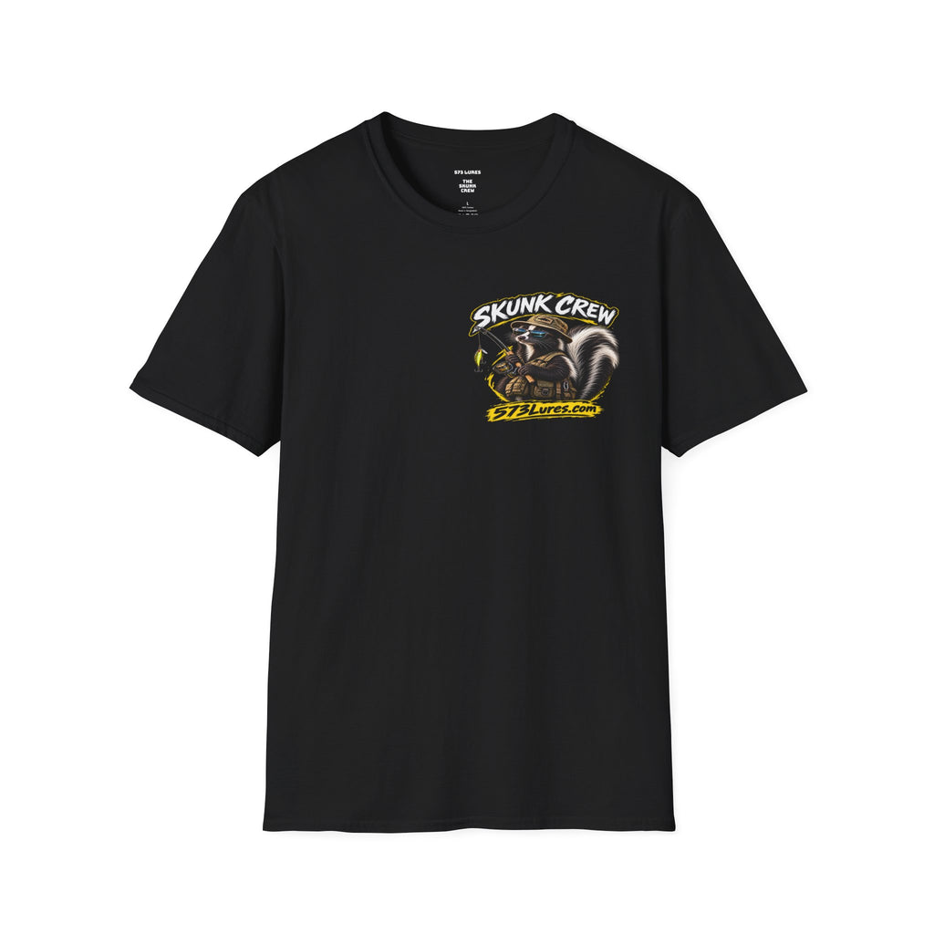 T‑Shirt The Skunk Crew, Never Get Skunked Again Fishing Graphic Tee