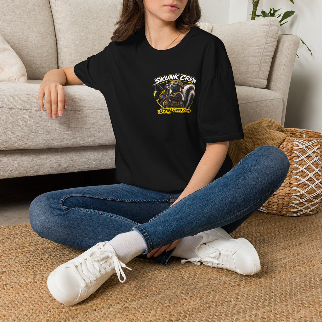T‑Shirt The Skunk Crew, Never Get Skunked Again Fishing Graphic Tee