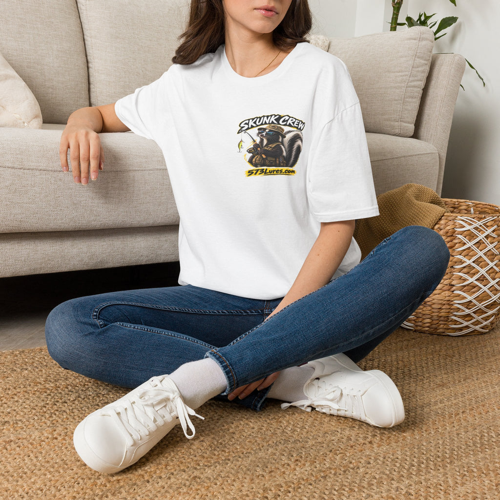 T‑Shirt The Skunk Crew, Never Get Skunked Again Fishing Graphic Tee